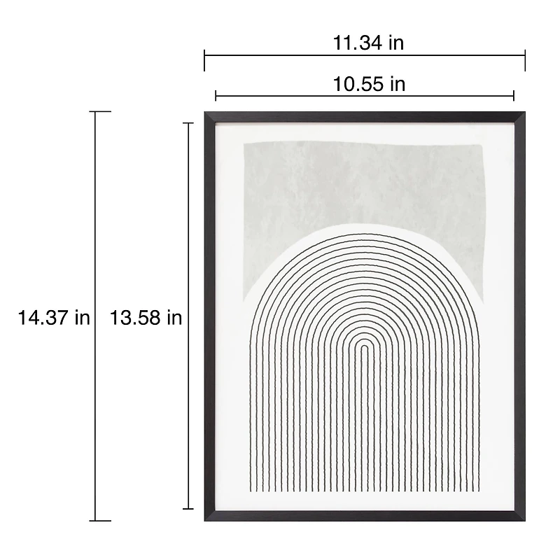 Home™ Black Aluminum Frame by Studio Décor