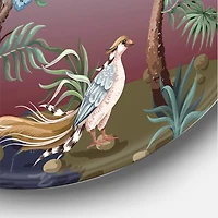 Designart - Chinoiserie With Birds and Peonies XI