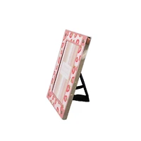 Flora Bunda 4" x 6" Polka Dot Aluminum Picture Frame