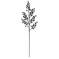 28" Metallic Blue Berry Stem by Ashland®