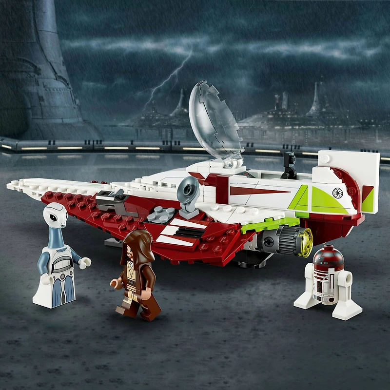 LEGO® Star Wars™ Obi-Wan Kenobi’s Jedi Starfighter™ 75333 Building Kit (282 Pieces)