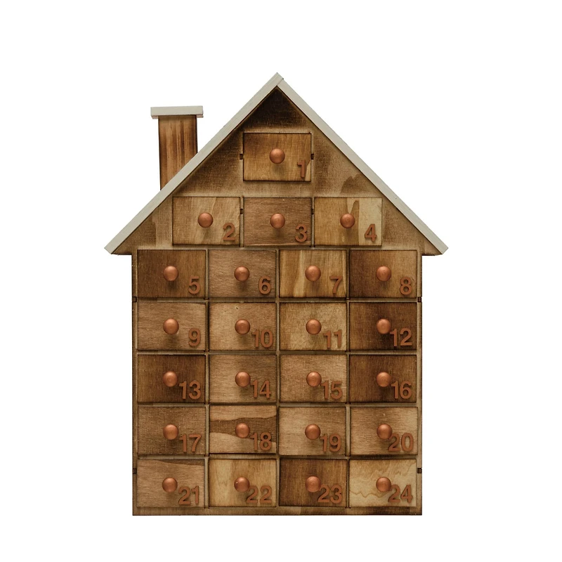 Hello Honey® 17.5" House Advent Calendar