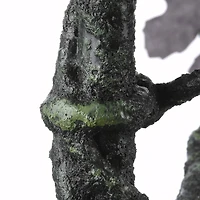 48" Potted Halloween Black Oak Tree