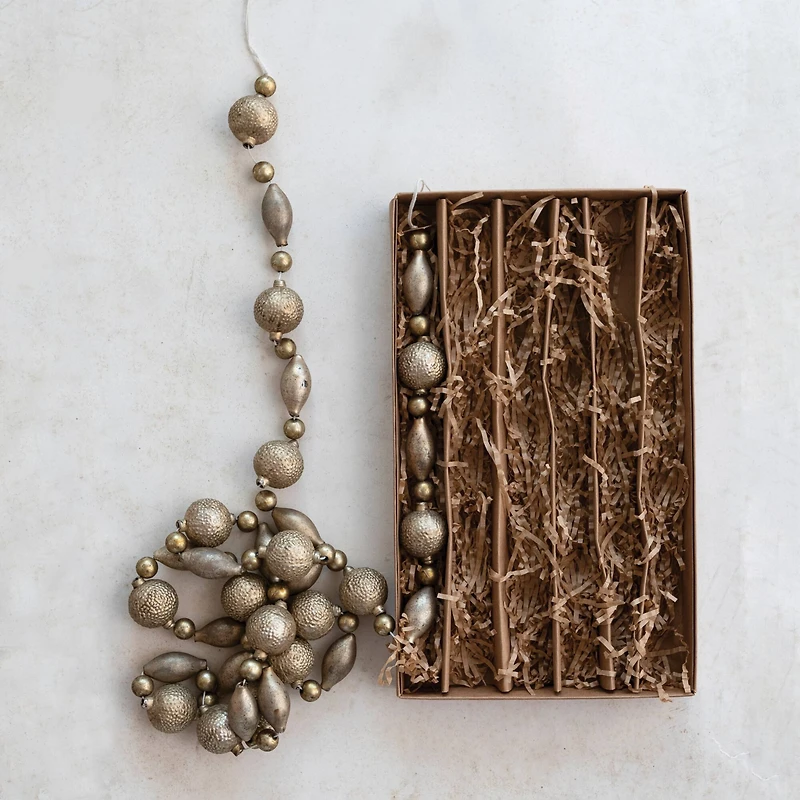 Hello Honey® 6ft. Glass Garland in Box