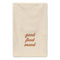 Good Food Mood 16" x 25" Tea Towel Set of 2