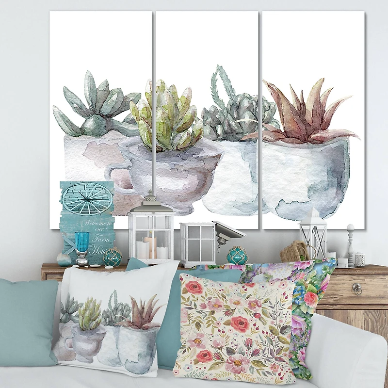 Designart - Cactus and Succulent House Plants IV