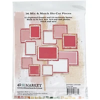 49 and Market Spectrum Sherbet Strawberry Lemonade Frame Set