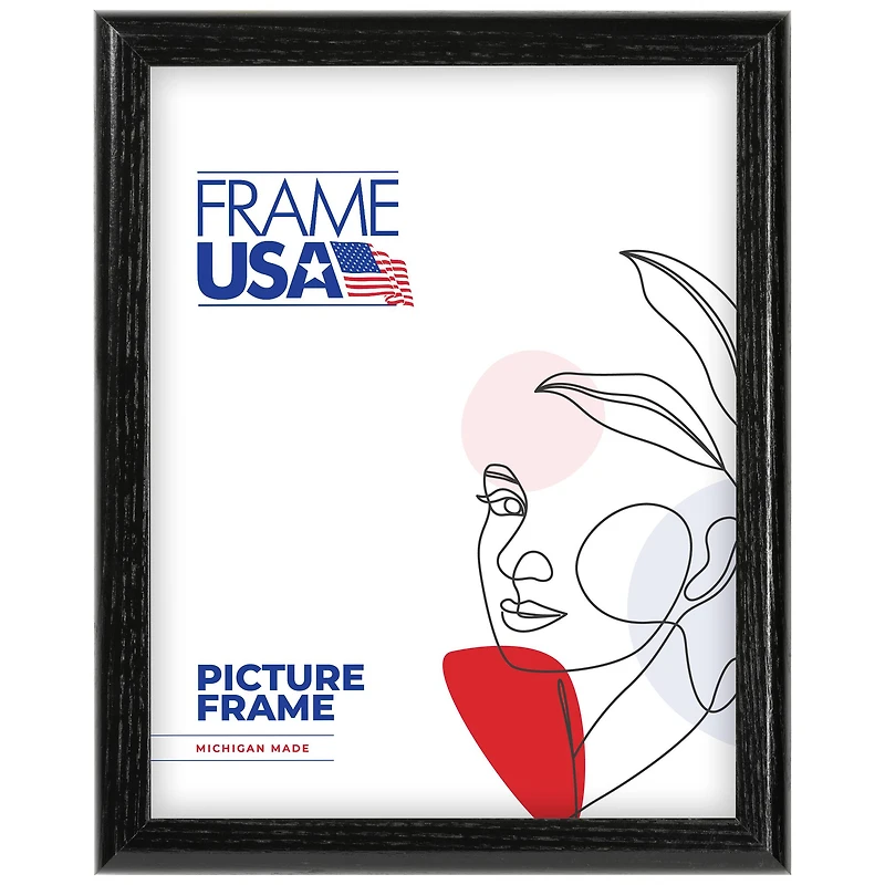 Frame USA Economy Black Single Image Picture Frame