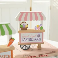 Glitzhome® 6" Easter Wooden Booths Table Décor Set