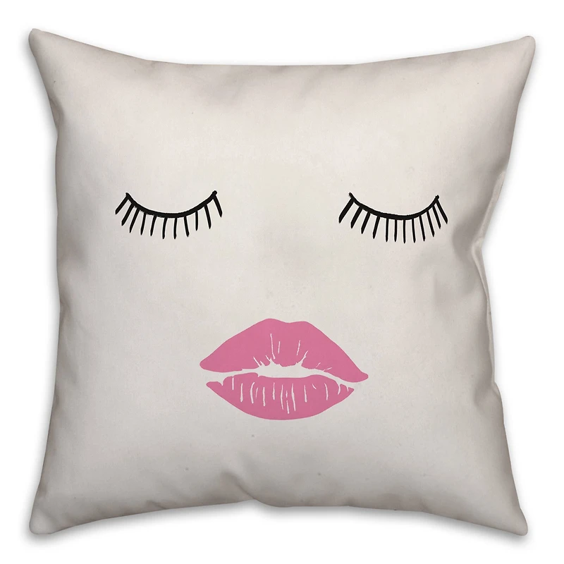 His and Hers Reversible Throw Pillow