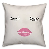 His and Hers Reversible Throw Pillow