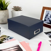Navy Photo Box by Simply Tidy™