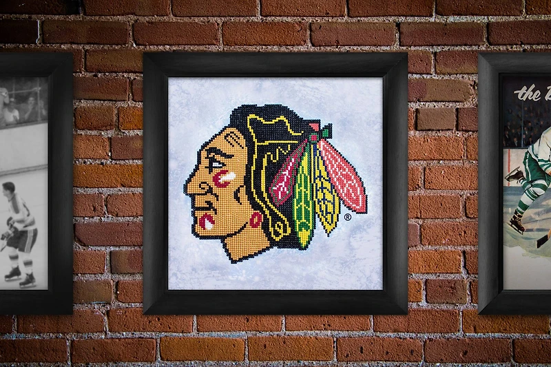 Camelot® Dots NHL Chicago Blackhawks Diamond Painting Kit