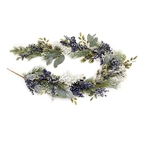 5.5ft. Frosted Blueberry Pine Garlands, 2ct.
