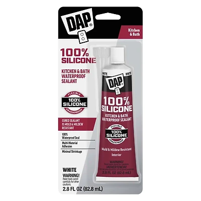 DAP® Silicone Kitchen & Bath Waterproof Sealant