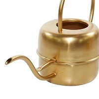 Gold Metal Glam Watering Can Set