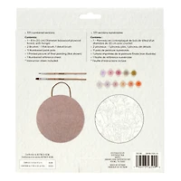 Flower Bouquet Paint-by-Number Plywood Surface Kit by Artist's Loft®