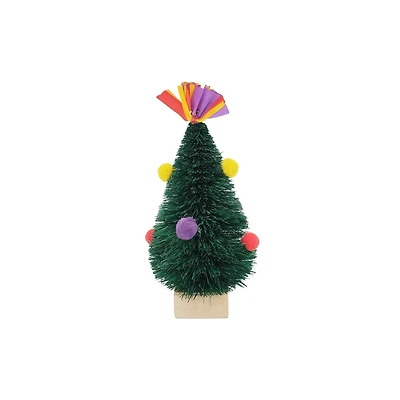 6" Purple & Yellow Mini Tabletop Tree by Ashland®