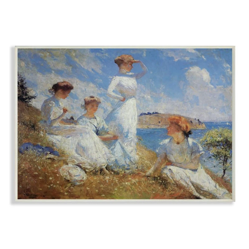 Stupell Industries Summer 1909 Classical Painting Style Wall Plaque