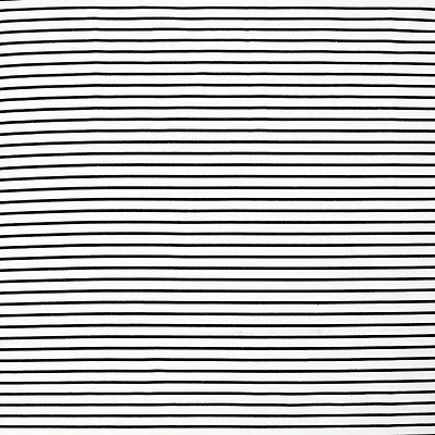 White & Black Stripes Cotton Fabric Mini Bolt by Loops & Threads®