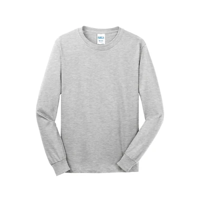 Port & Company® Core Cotton Long Sleeve Crew Neck T-Shirt
