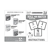 Scholastic Roll and Match Math Game