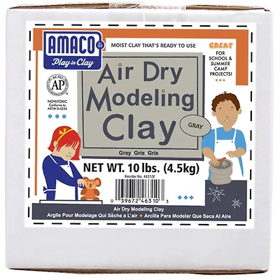 10lb. Amaco Air Dry Modeling Clay