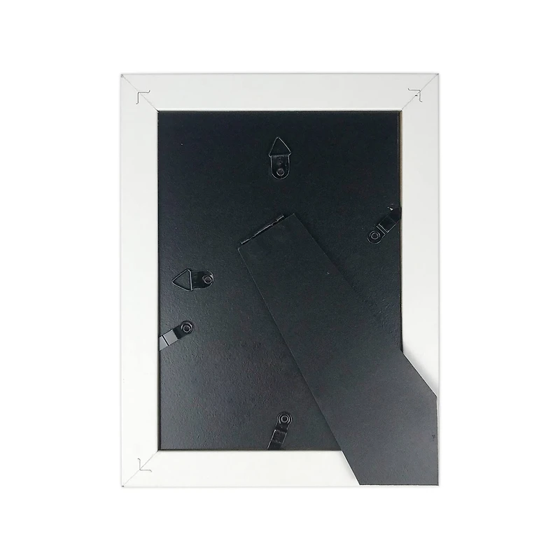 Simply Essentials™ 5' x 7" White & Natural Two-Tone Frame by Studio Décor®