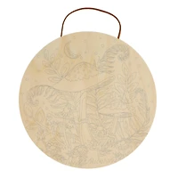 Mushroom Paint-by-Number Plywood Surface Kit by Artist's Loft®