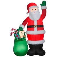 9ft. Airblown® Inflatable Christmas Luxe Santa with Toy Bag