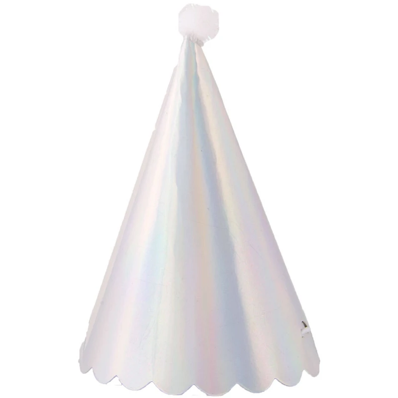 JAM Paper 3" Holo Foil Party Hats, 6ct.