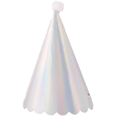 JAM Paper 3" Holo Foil Party Hats, 6ct.