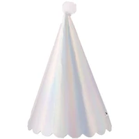 JAM Paper 3" Holo Foil Party Hats, 6ct.