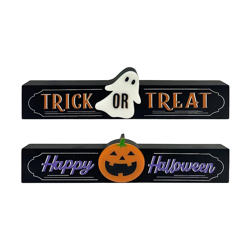 Assorted 17.75" Halloween Icon Tabletop Greeting Sign, 1pc. by Ashland®