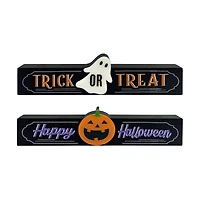 Assorted 17.75" Halloween Icon Tabletop Greeting Sign, 1pc. by Ashland®