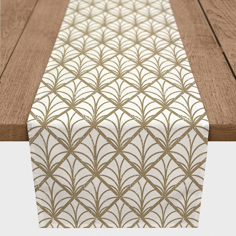 Art Pattern Distress 16" x 72" Outdoor Table Runner