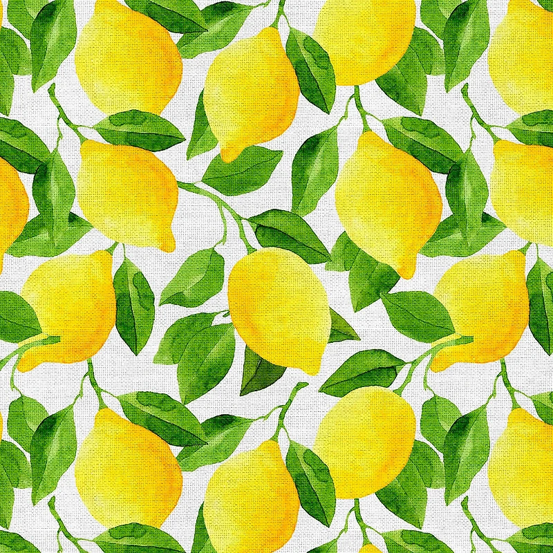 Fabric Editions Lemons Cotton Fabric