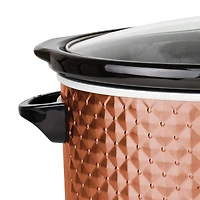 Brentwood Copper 7qt. Quilted-Pattern Slow Cooker