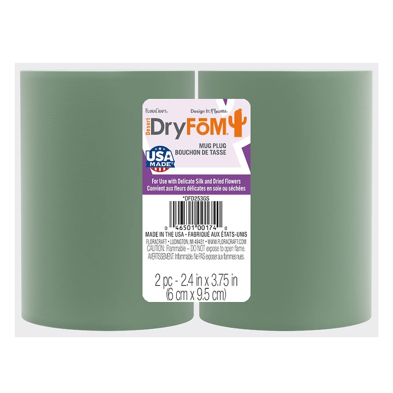 FloraCraft® DryFōM Mug Plug Green
