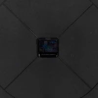 CosmoLiving by Cosmopolitan White Glass Contemporary Wall Clock