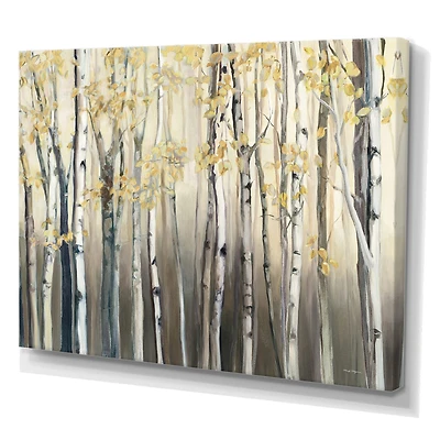 Designart - Golden Birch Forest I