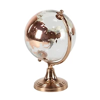 13" Copper Glass Traditional Globe