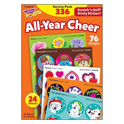 Trend Enterprises® All Year Cheer Stinky Stickers®