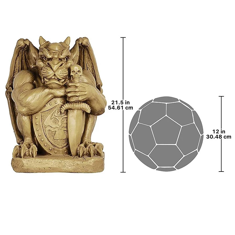 Design Toscano 21.5" Victor the Vicious Giant Gargoyle Sentry
