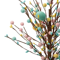 Glitzhome® 18" Easter Eggs Tabletop Tree