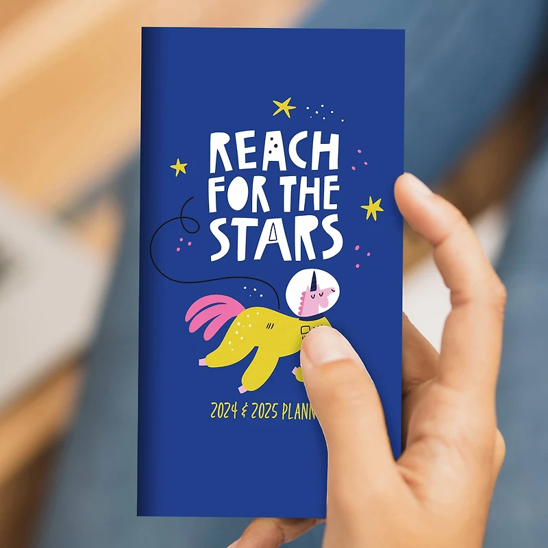2024-2025 Unicorns & Stars Monthly Pocket Planner