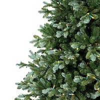7.5ft. Pre-Lit Real Touch™️Full Blue Spruce Artificial Christmas Tree, Clear Lights