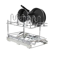 Household Essentials Glidez Cabinet Pot & Pan Lid Organizer