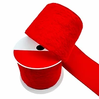 3.5" x 15ft. Wired Faux Fur Ribbon by Celebrate It