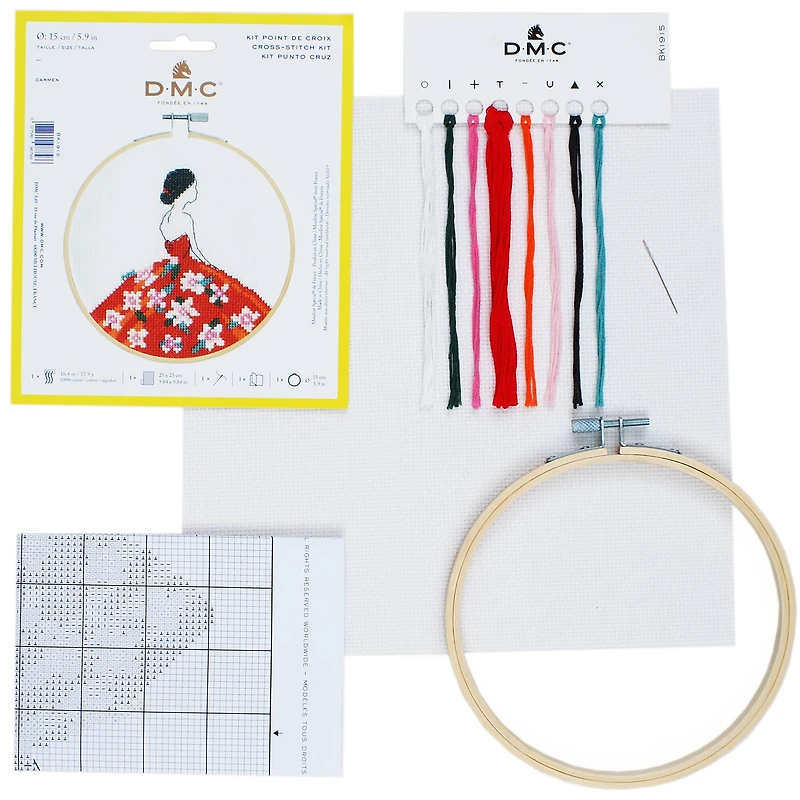 DMC® Carmen Cross Stitch Kit